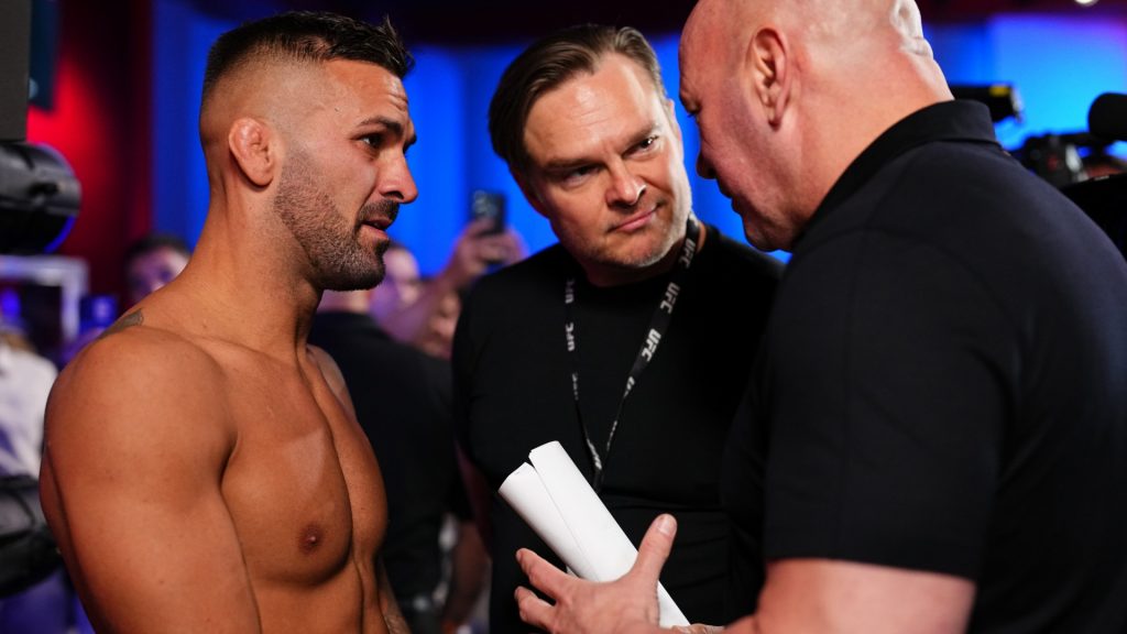 Hecher Sosa and Dana White speak after Sosa's win on Dana White's Contender Series