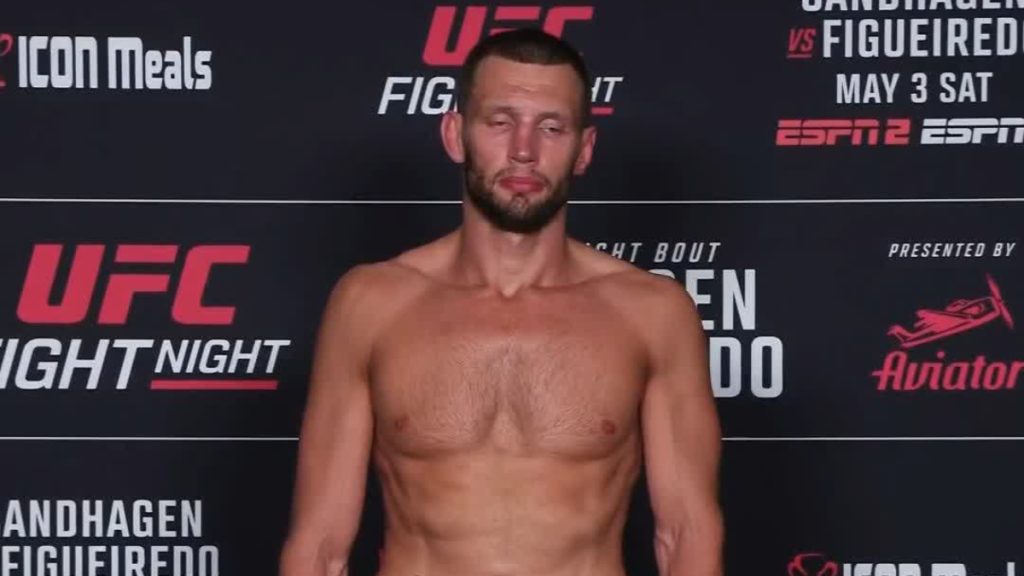 Reinier de Ridder UFC weigh-in
