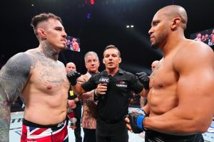 Tom Aspinall and Ciryl Gane face off at UFC 321
