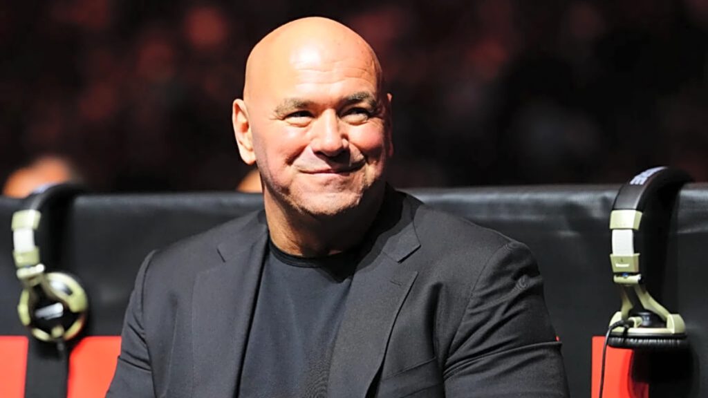 UFC CEO Dana White ringside