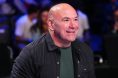 UFC CEO Dana White watches fight