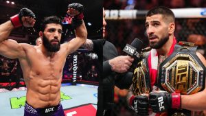 Arman Tsarukyan and Ilia Topuria