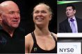 Dana White Ronda Rousey Vince McMahon