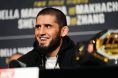 Islam Makhachev during UFC 322 press conference