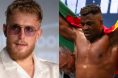 Jake Paul and Francis Ngannou