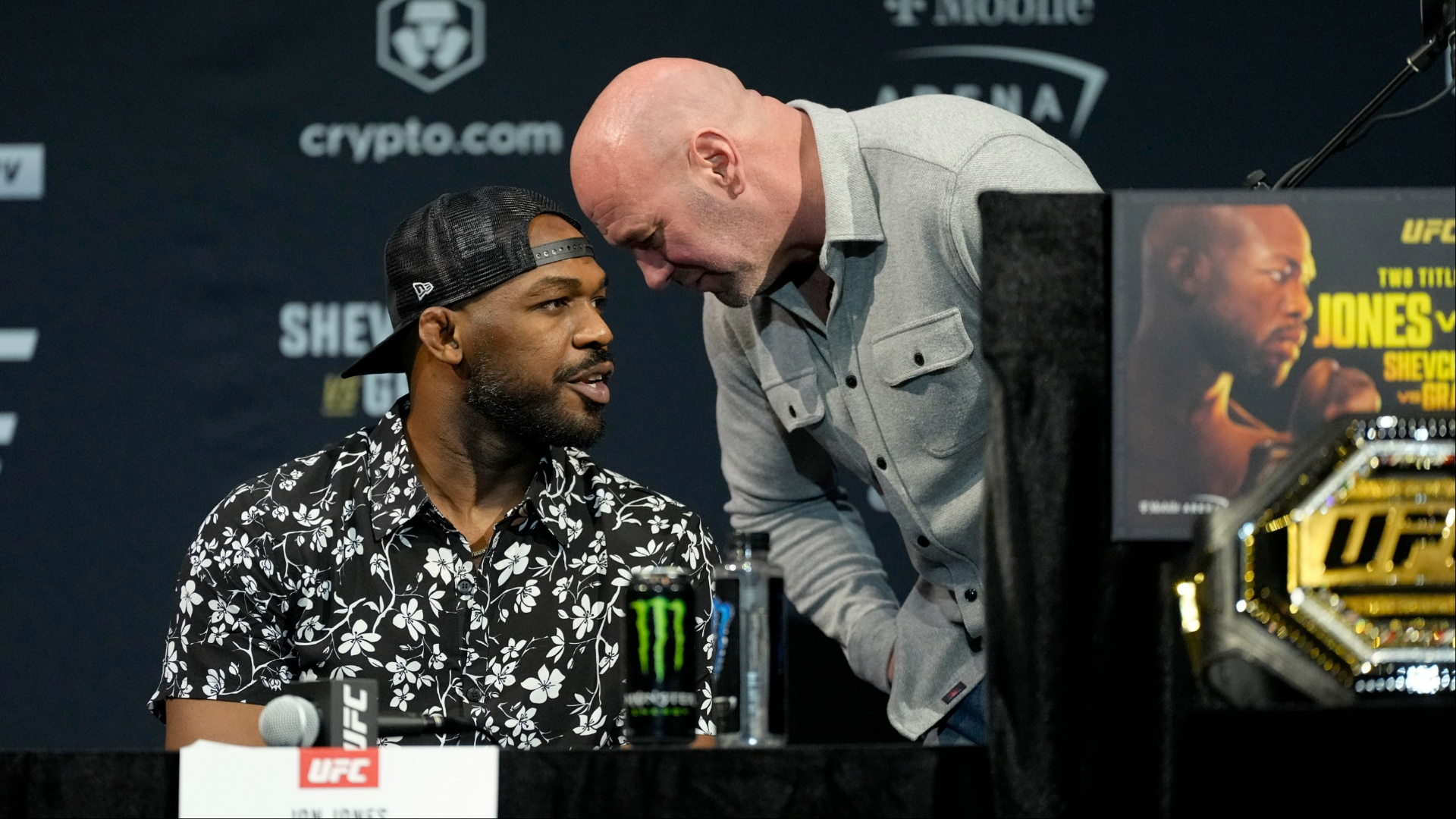 Jon Jones sends indirect plea to Dana White for spot on UFC’s White House card with patriotic promo