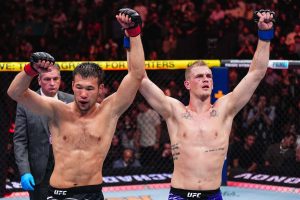 Shavkat Rakhmonov and Ian Machado Garry