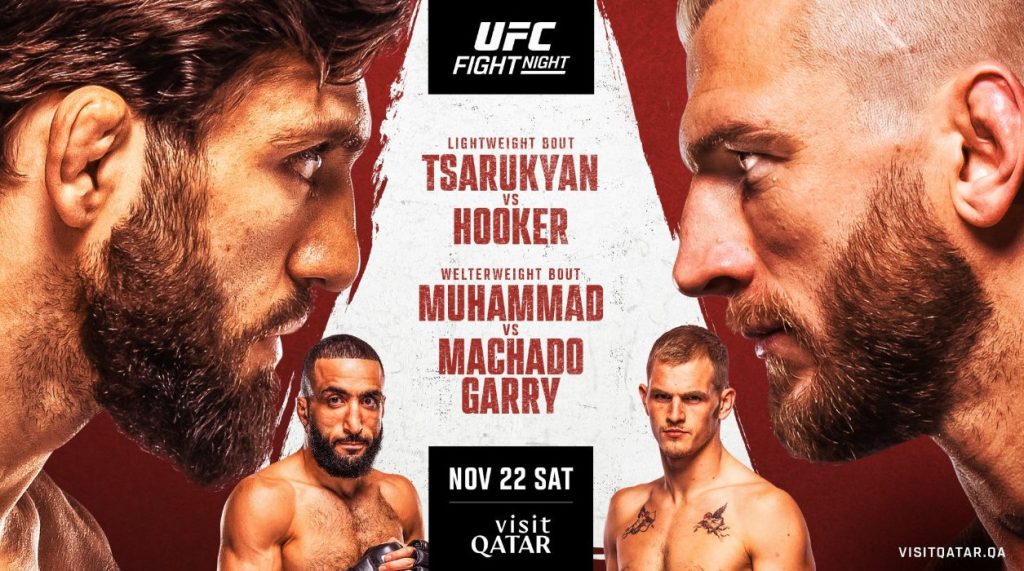 UFC Qatar, Results, Arman Tsarukyan, Dan Hooker, Belal Muhammad, Ian Machado Garry, UFC