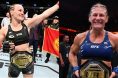 Valentina Shevchenko and Kayla Harrison
