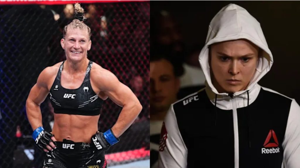 Kayla Harrison and Ronda Rousey