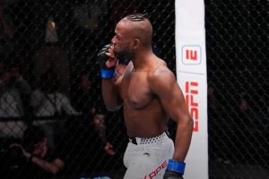 Manel Kape celebrates UFC Vegas 112 win