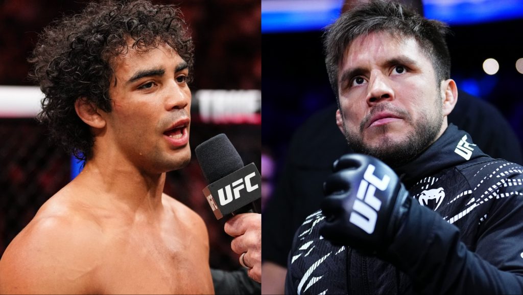 Payton Talbott speaks after a win, opposite Henry Cejudo at UFC Seattle