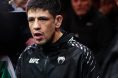 Brandon Moreno walks to the Octagon for his fight at UFC 323
