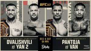 UFC 323, Merab Dvalishvili, Petr Yan, Results, Alexandre Pantoja, Joshua Van, UFC