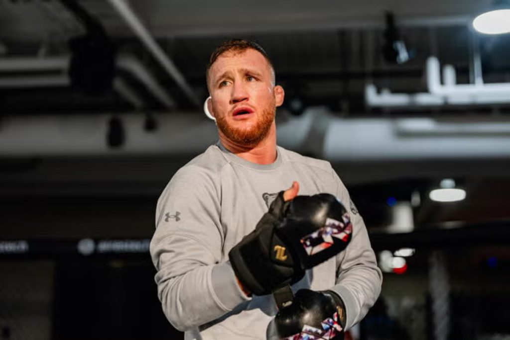Justin Gaethje sparring