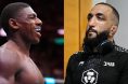 Joaquin Buckley enters the Octagon at UFC Atlanta, opposite Belal Muhammad in the locker room at UFC Qatar