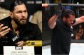 Jorge Masvidal and Herb Dean