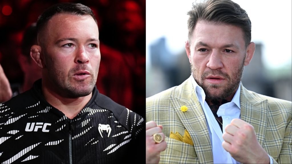 Colby Covington and Conor McGregor