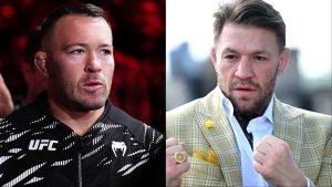 Colby Covington and Conor McGregor