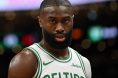 Jaylen Brown in an NBA game