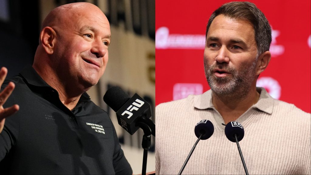 Dana White and Eddie Hearn
