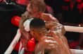 Anthony Joshua punches Jake Paul