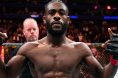 Aljamain Sterling celebrates after UFC 288