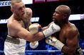 Conor McGregor and Floyd Mayweather Jr.