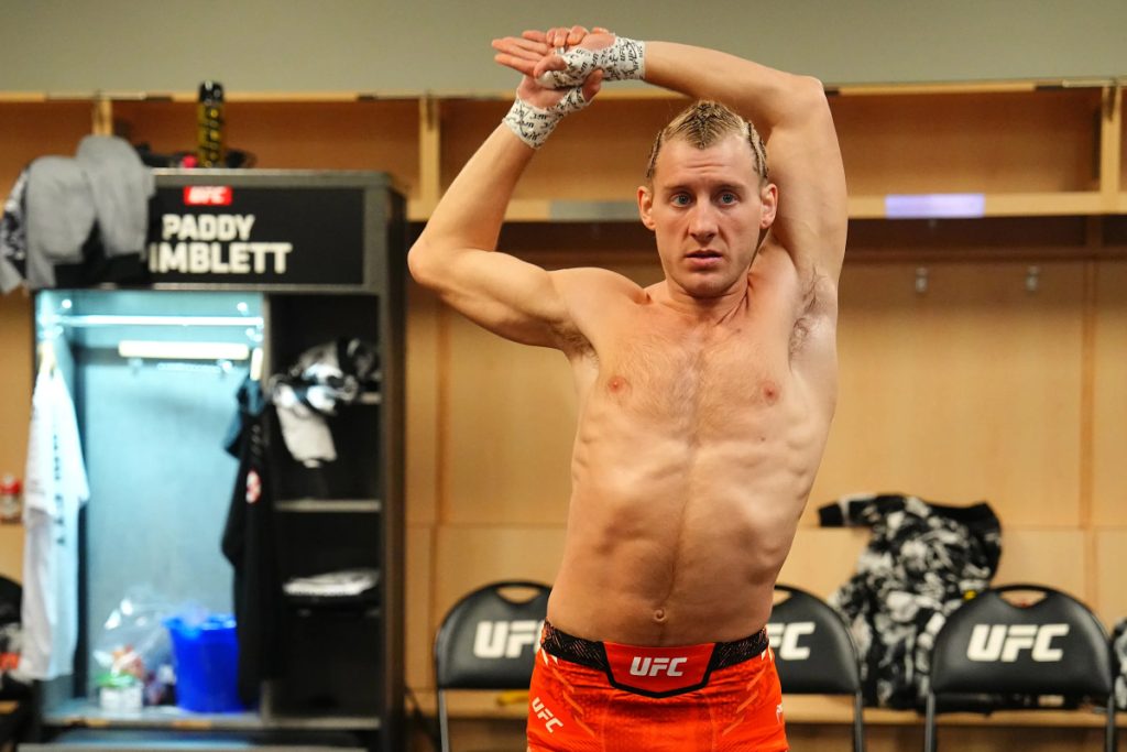 Paddy Pimblett UFC 324 dressing room