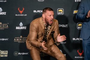 Conor McGregor BKFC press event