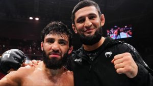 Arman Tsarukyan and Khamzat Chimaev