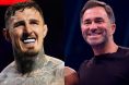 Tom Aspinall and Eddie Hearn