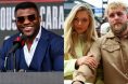 Francis Ngannou and Jake Paul