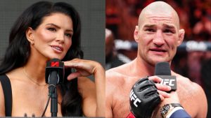 Gina Carano and Sean Strickland