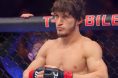 Movsar Evloev enters the Octagon for his fight at UFC 310