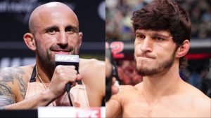 Alexander Volkanovski and Movsar Evloev