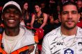 Israel Adesanya and Alex Pereira at UFC 312