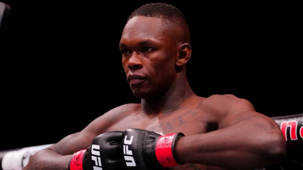Israel Adesanya UFC Octagon introduction (1)