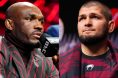 Kamaru Usman and Khabib Nurmagomedov