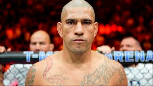 Alex Pereira enters the Octagon at UFC 320