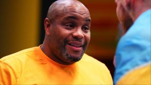 Daniel Cormier on the set of The Ultimate Fighter 33