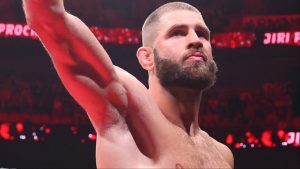 Jiri Prochazka enters the Octagon at UFC 327