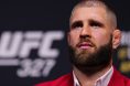 Jiri Prochazka at the UFC 327 pre-fight press conference
