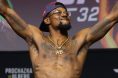 Kevin Holland at the UFC 327 ceremonial weigh-in