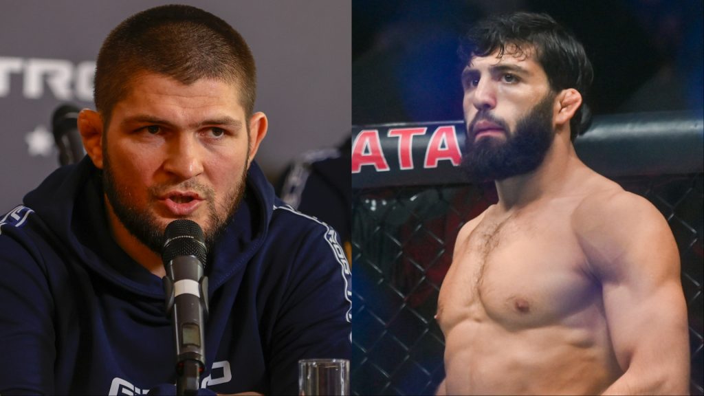 Khabib Nurmagomedov and Arman Tsarukyan