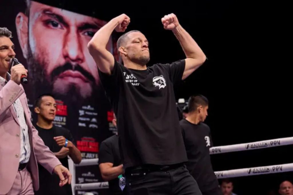 Nate Diaz open workout