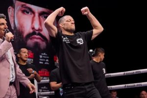 Nate Diaz open workout