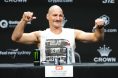 Sean Strickland entertains fans during UFC 312 presser