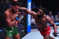 Youssef Zalal punched by Aljamain Sterling at UFC Vegas 116