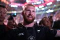 Bo Nickal celebrates UFC win